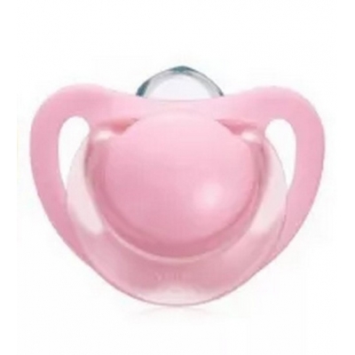 smoczek ortodontyczny Nuk Starlight (6-18m.) róż